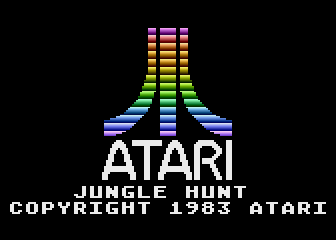 Jungle Hunt screenshot 3 for Atari 5200